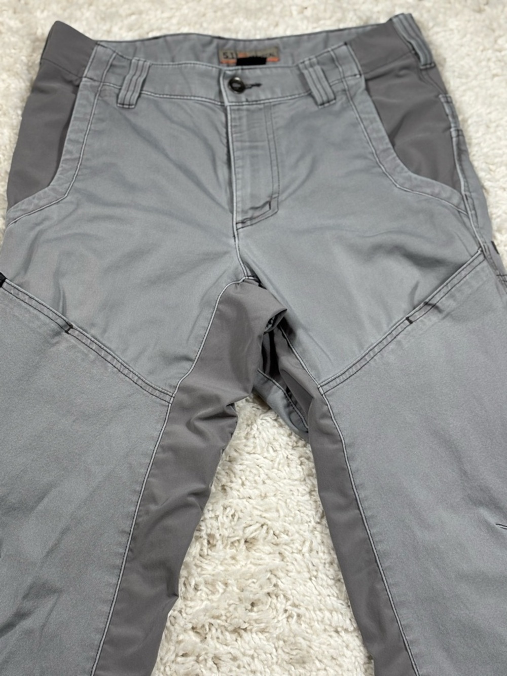 5.11 Tactical Men’s Pants 30x36 Gray Utility Cargo Work Pants - Picture 2 of 7